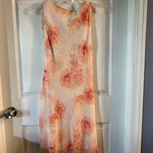 Sheer sleeveless dress